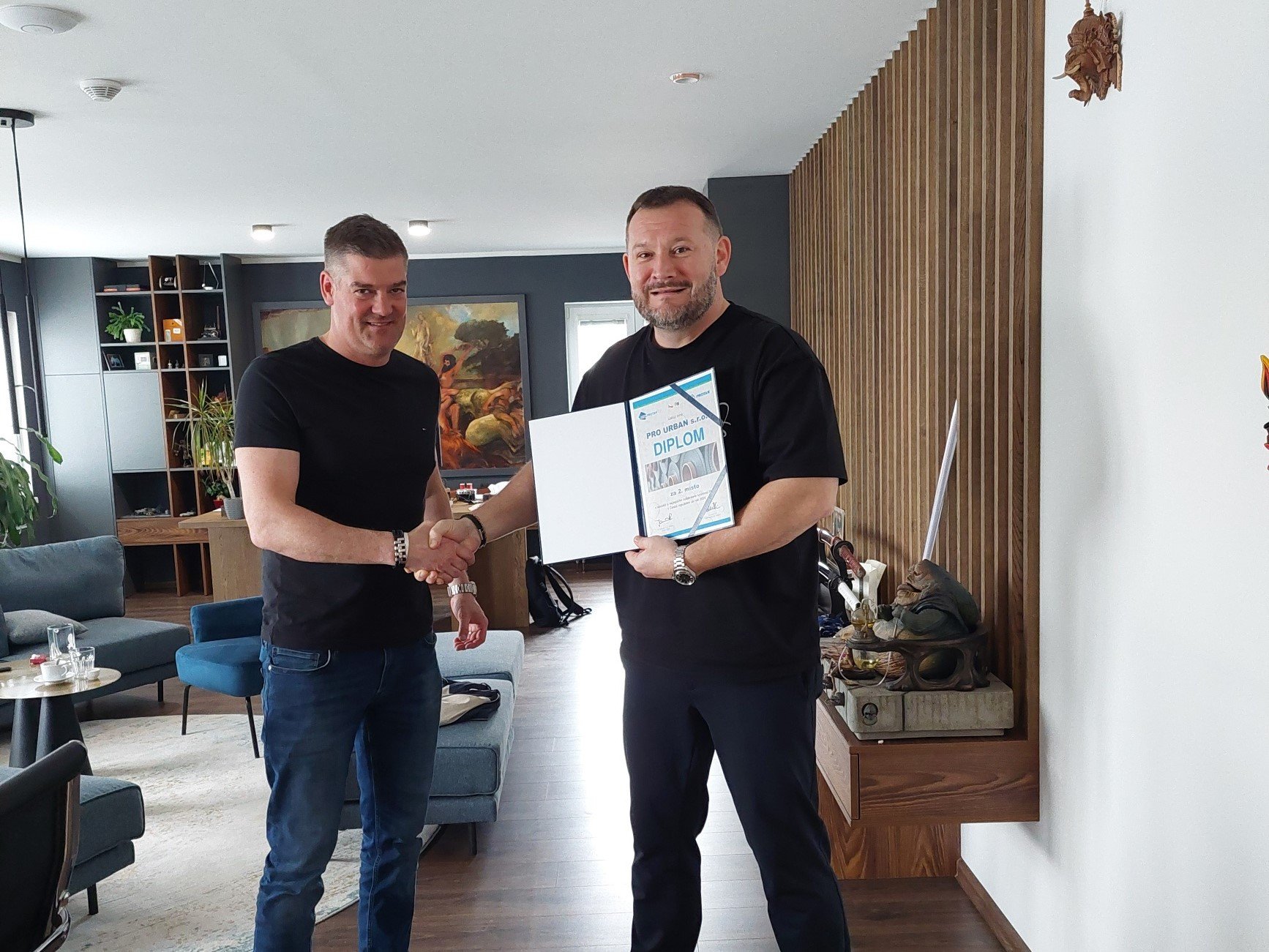 Druhé místo v soutěži odběratelů Protanu  obsadila firma PRO URBAN 